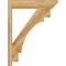 Ekena Millwork Merced Slat Rough Sawn Outlooker, Western Red Cedar, 6"W x 26"D x 34"H OUT06X26X34MRC06RWR - alternate 4